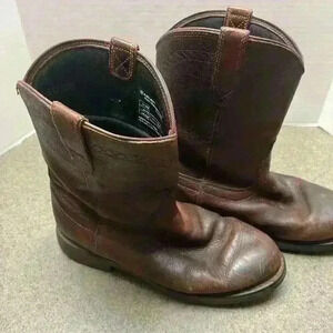 Ariat Sierra Men’s Work Boots Sz 10EE  brown leather #10002385